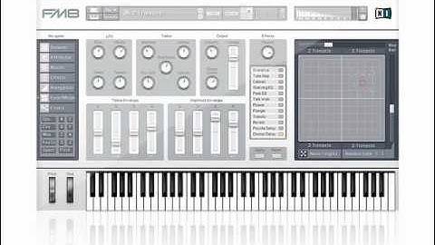 FM 8 Native Instruments ( Qalau ciskris varskvlalo) With pc keyboard