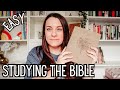 How to study the bible easy for beginners