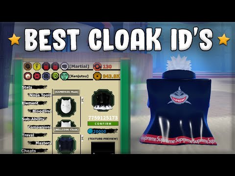 Shindo Life Cloak Codes (December 2023) - Cape IDs! - Try Hard Guides