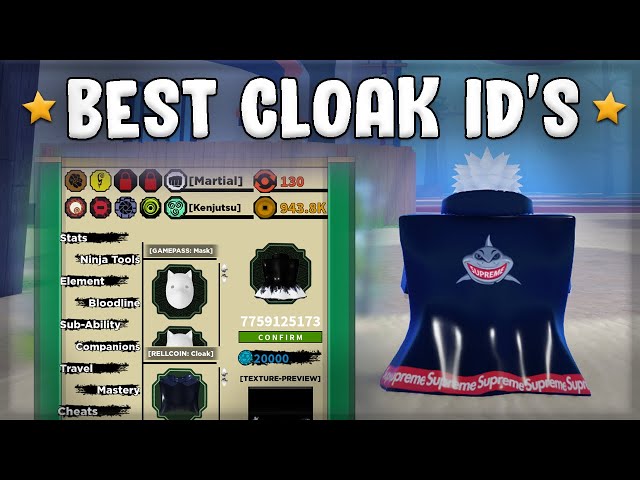 Roblox Shindo Life Cloak Codes (December 2023) - Pro Game Guides