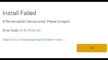 💥 IS-IN-FC02-82 IS-IN-FCO2-82 A file corruption has occurred