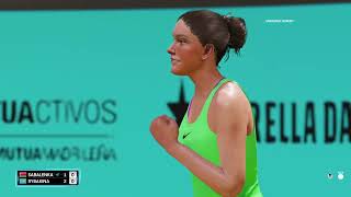 Aryna Sabalenka vs Elena Rybakina - Madrid Semi final 2024 - Live