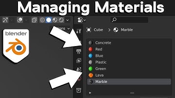 Understanding and Managing Materials in Blender (Tutorial)