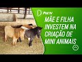 Programa Vida no Campo 11/11/18 - Mãe e filha investem na criação de Mini Animais