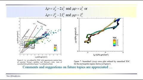 Geophysics: Seismic - lambda mu rho extracted from AVO inversion
