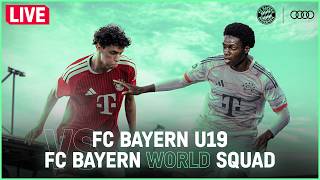 RE-LIVE | FC Bayern U19 vs. FC Bayern World Squad '26 | 🇬🇧 Commentary