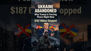 UKRAINE ABANDONED  |  Why Trump Is Forcing Peace Right Now.