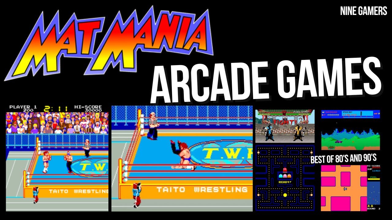 MATMANIA - ARCADE Series - Retro Games (ARCADE.005) - YouTube