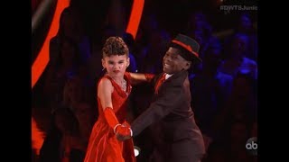 Ariana Greenblatt \& Artyon Celestine - Dancing With The Stars Juniors (DWTS Juniors) Episode 7