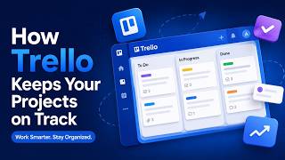 Trello App Explained | SaaS Product Animation & Motion Graphics | UI/UX Explainer Video