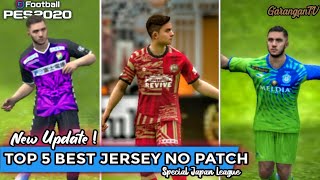 [ No Patch ] Top 5 Best Jersey in PES 2020 Mobile - New Update | Part 1