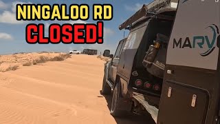 60 - 2024 - No corrugations, just sand dunes - Ningaloo Road is closed indefinitely