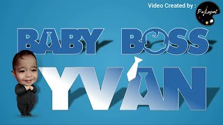 Birthday and Christening  Invitation Video (Boss Baby Theme)