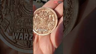 Custom Bronze Call Sign Coin | Warzone-Inspired Personalised Coin #callofduty #callsign #warzone