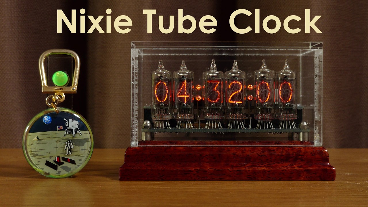 ニキシー管時計#6 Nixie Tube Clock#6 - YouTube