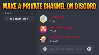 How To Make A Privaterole-Exclusive Channel On Discord