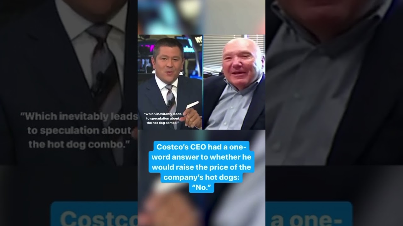 Costco CEO says 'no' to raising prices on company's hot dogs 