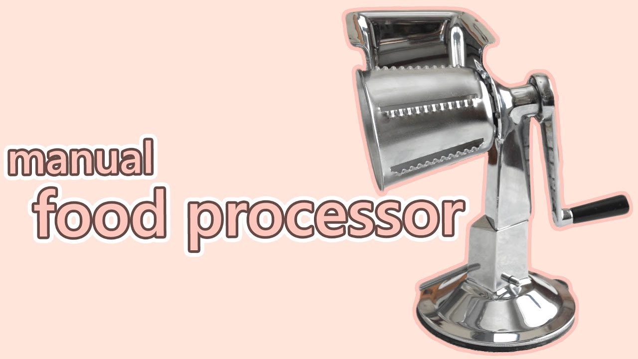 indepth king kutter manual food processor vintage kitchen YouTube