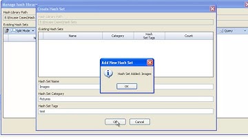 Hash Sets within EnCase