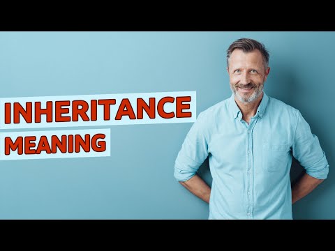 Inheritance | Meaning of inheritance 📖