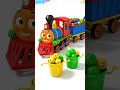 Bé Học Màu Sắc Cùng Đoàn Tàu Đồ Chơi Vui Nhộn 🚂 Color Sorting for Kids #shorts
