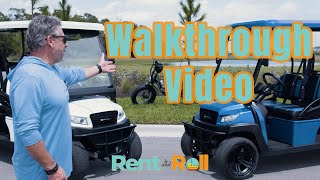 Bintelli Golf Cart - Operational Walkthrough
