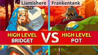 GGST ▰ Liamishere (Bridget) vs Frankentank (Potemkin). High Level Gameplay