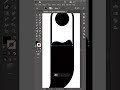 Custom Letter J Logo Design Tutorial Logo Design Process in Illustrator  #howto #shorts