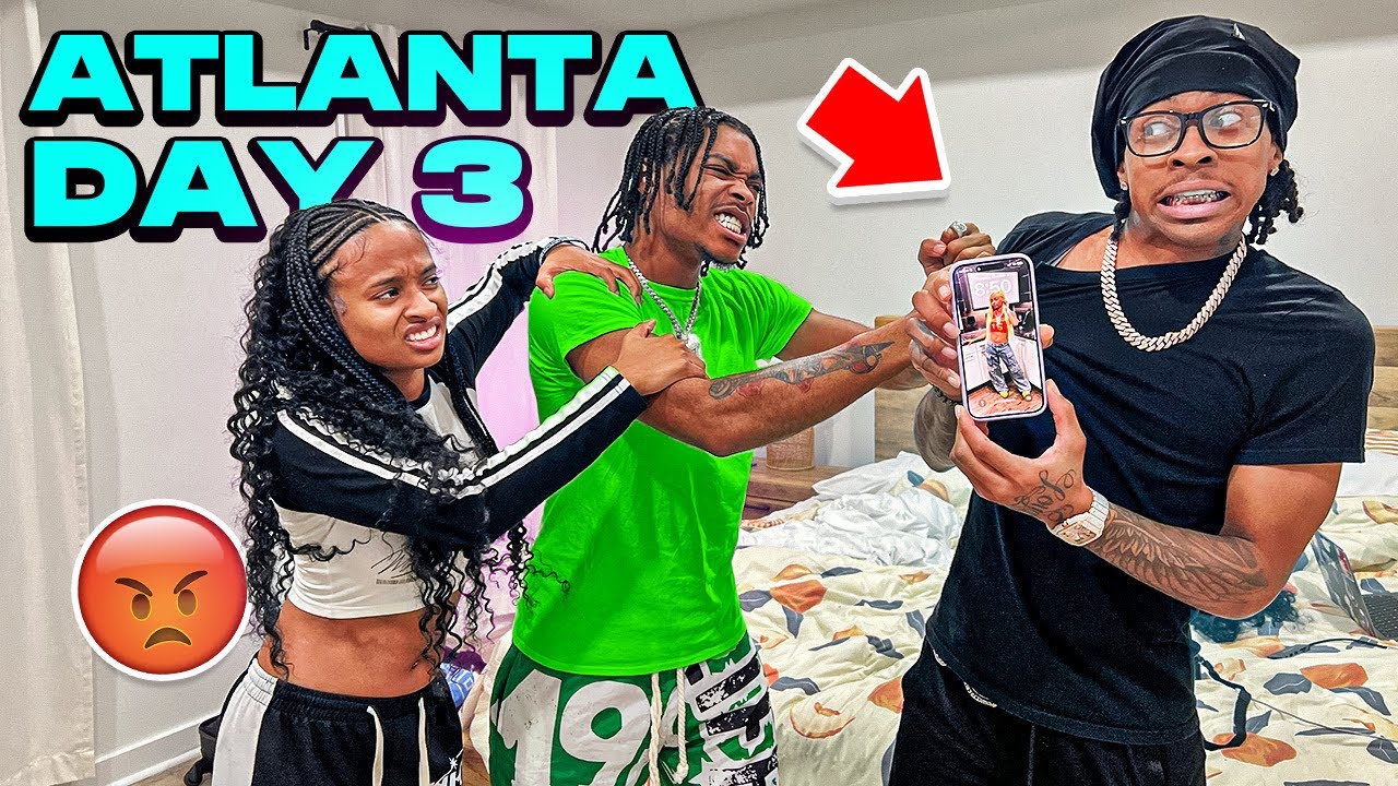 I Made NIA My LOCKSCREEN... CHRIS Ain't Take It Well... *IT GOT MESSY*