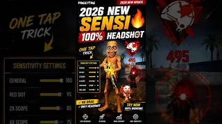 Free Fire Headshot setting 2026 ⚡ Best Sensitivity Settings ⚙️| Sensitivity + Hud Settings Free Fire