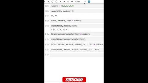 Python Trick you didn’t know - unpack list or tuples with the * operator #python #tricks
