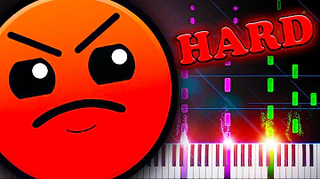 Blast Processing (from Geometry Dash) - Piano Tutorial