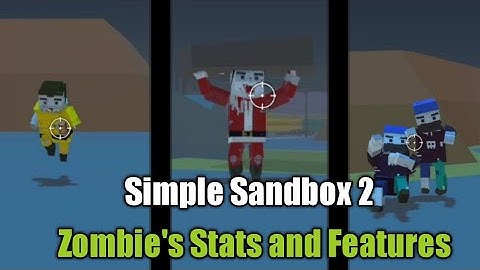 Zombie Stats and Features Analytics in under 2 minutes (Simple Sandbox 2)