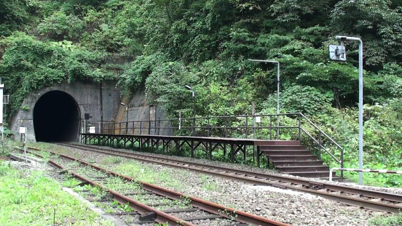 寝台特急「トワイライトエクスプレス」 通過シーン＠小幌駅