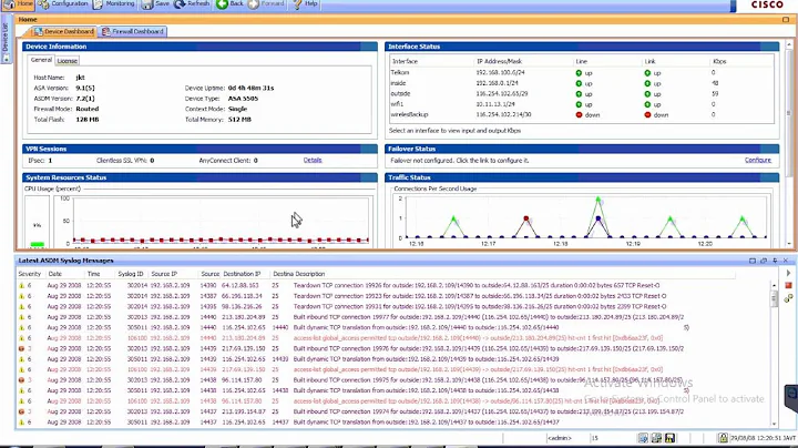 cisco ASA ASDM Port forwarding on Version 9