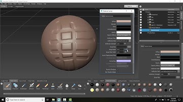 Mudbox 13 10 Material Properties   Bump Map