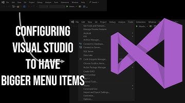 Increasing the Font Size in Visual Studio | Configuring Visual Studio