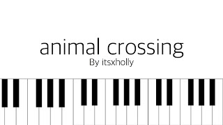 animal crossing // piano tutorial