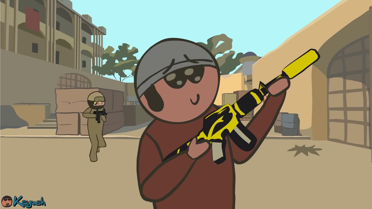 CS:GO Animação De_dust2 - YouTube