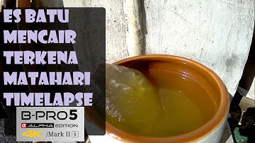 Action Cam B pro5 Alpha Edition mark IIs || es mencair timelapse