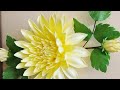 МК простой цветок из изолона на плоском плафоне