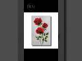 Create a Blazing Red Rose in Minutes - Acrylic Painting #shorts