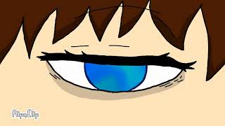 blue eyes animation