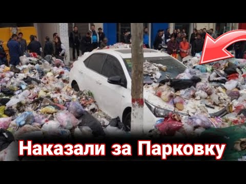 Как наказывают автохамов за неправильную парковку №17