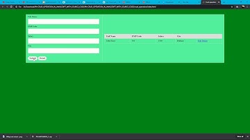 CRUD Operation in Javascript with source code.