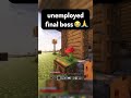 get a job villager