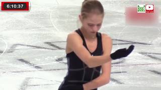 Alexandra TRUSOVA   Skate Canada 2019  Тренировка ПП