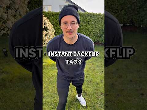 Weg zum Backflip - Tag 3 #zokispeed