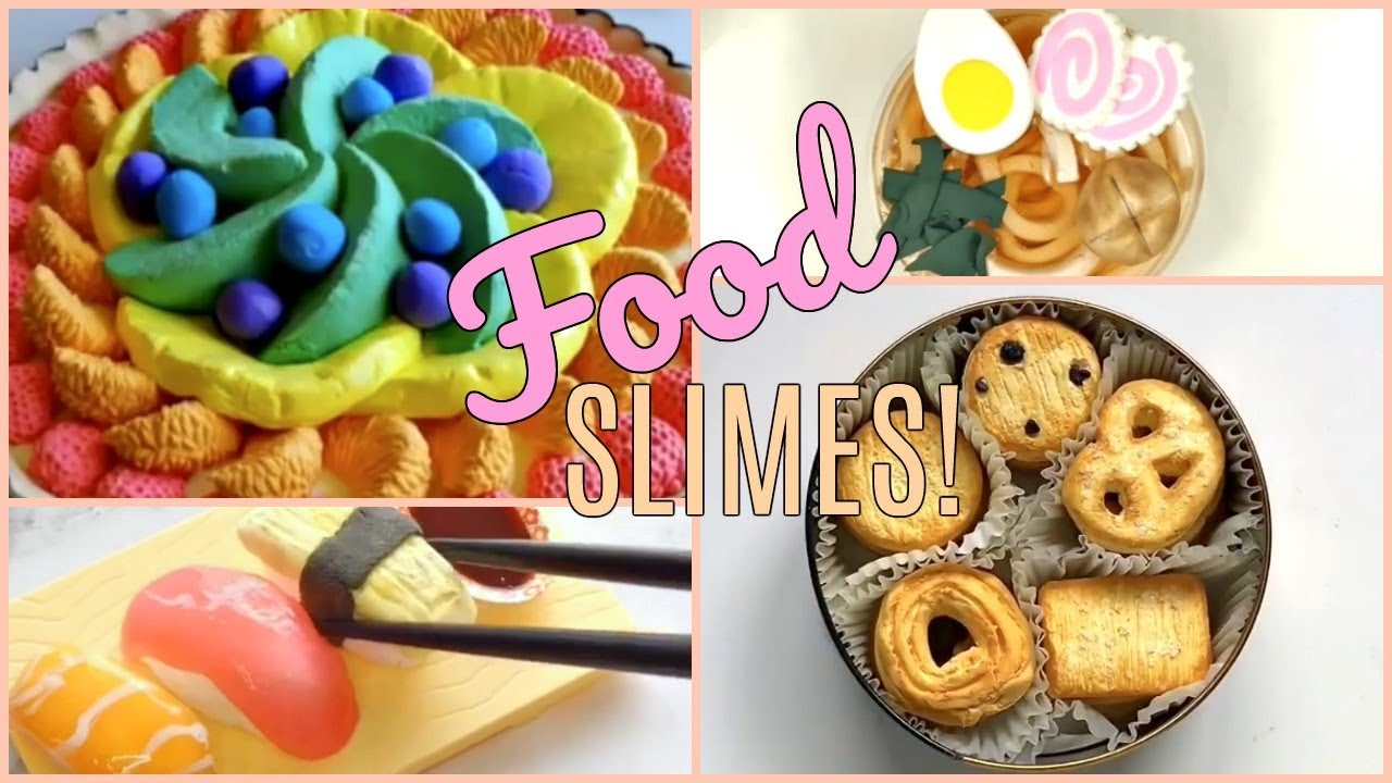 Food Slime - Satisfying Food Slime ASMR Video! — Steemit