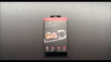 SC 201 Smart Dash Cam Unboxing